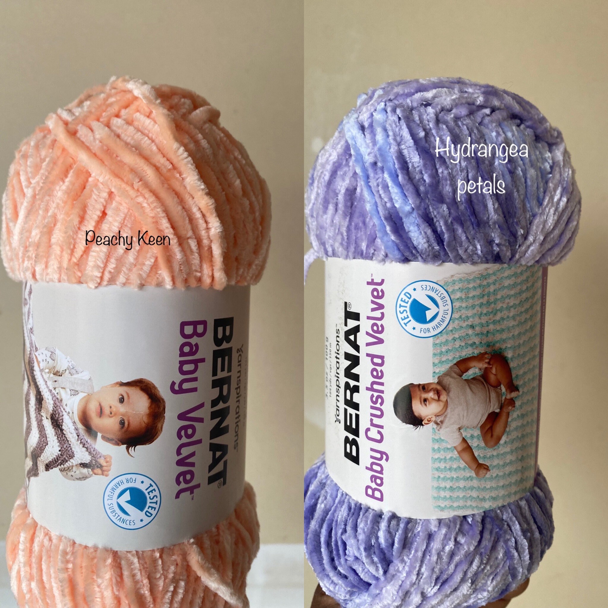 Bernat Baby Velvet Yarn - Orchid Hush