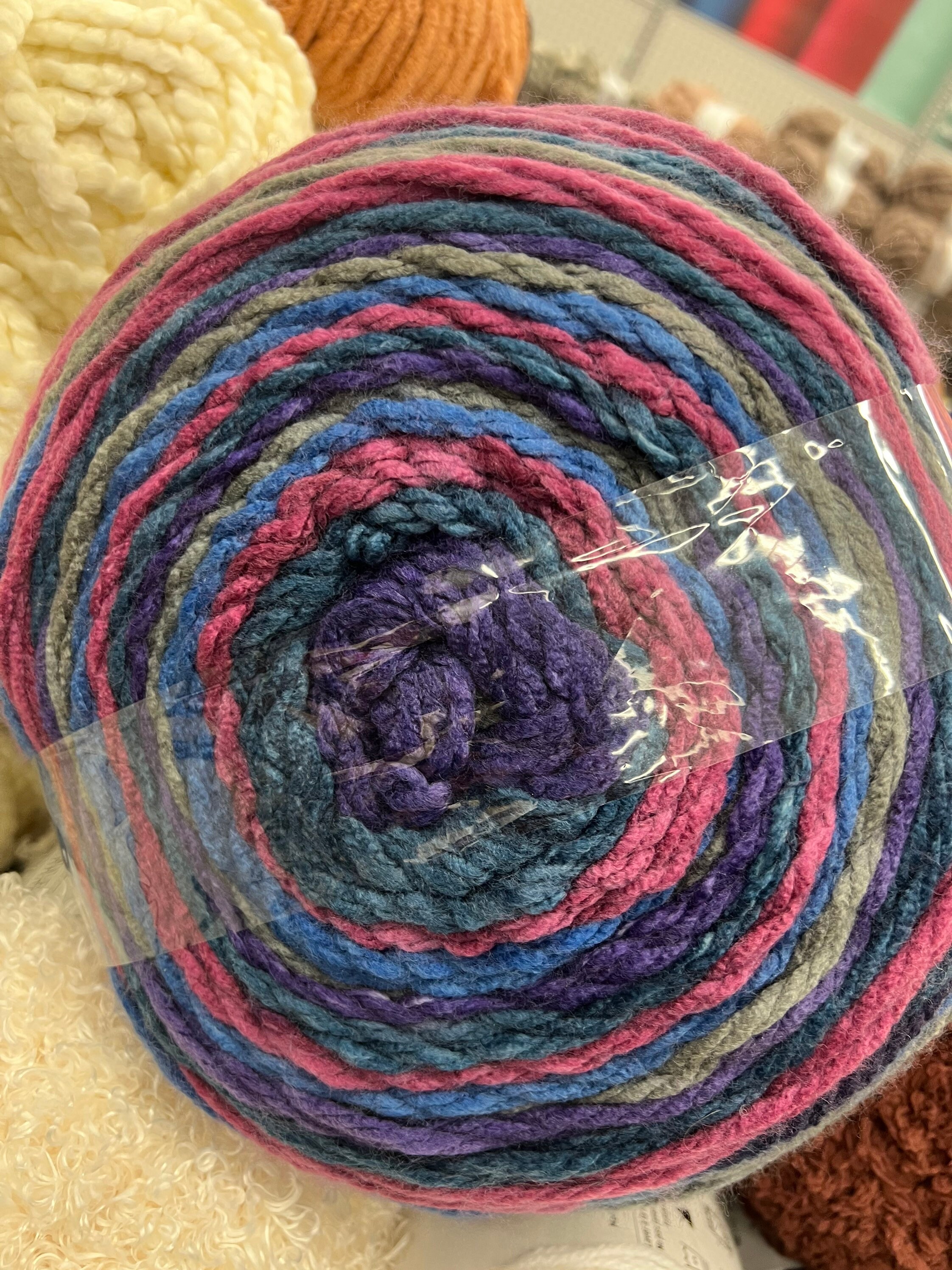 Does anyone know where I can get another Caron Anniversary Cake in Grape  Gala? Mercaci isn't available in Canada. :( Thanks! : r/Yarnswap