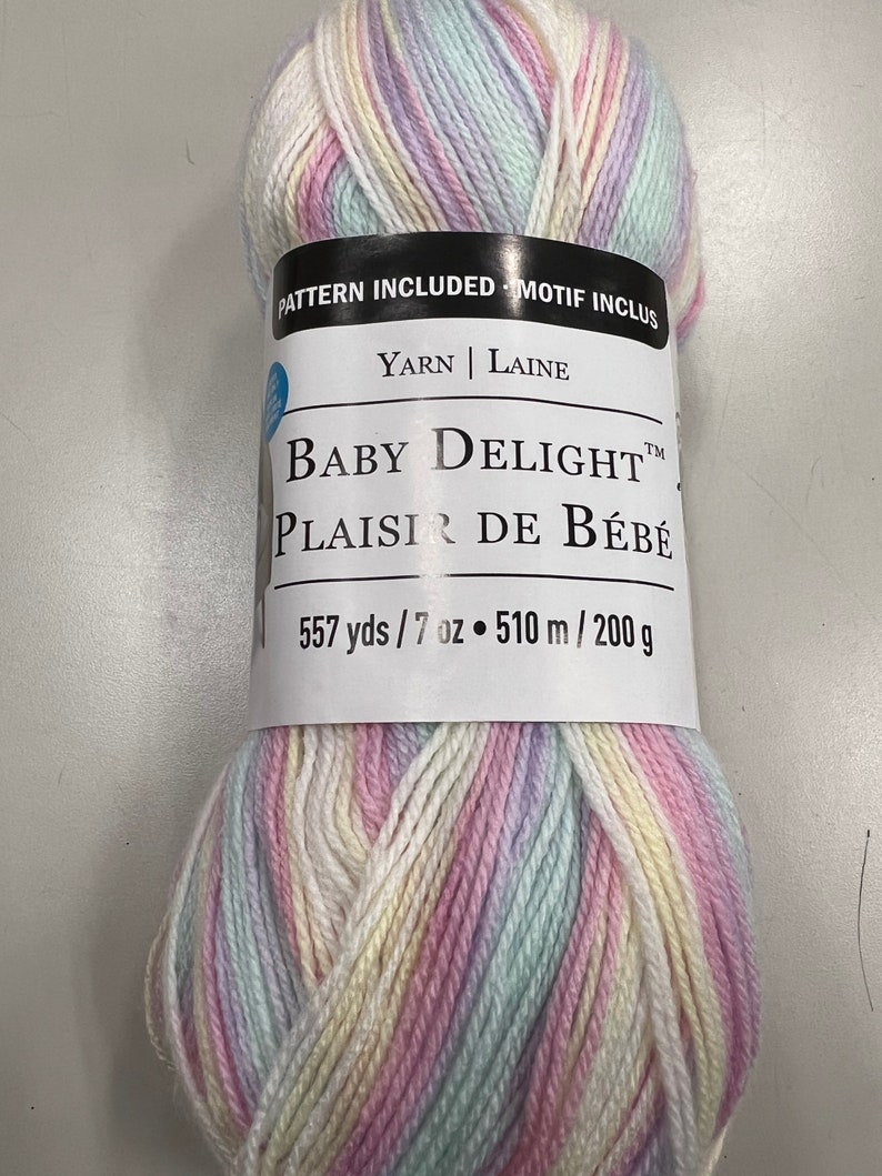 Baby Delight Yarn by Loops & Threads Etsy