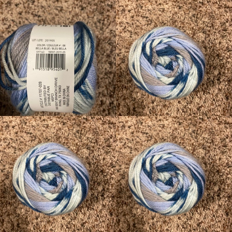 Washable Wool Stripes™ Yarn by Loops & Threads® Etsy Canada