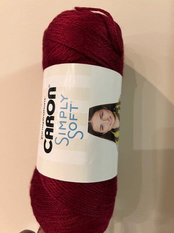 Caron Simply Soft Yarn - Autumn Red