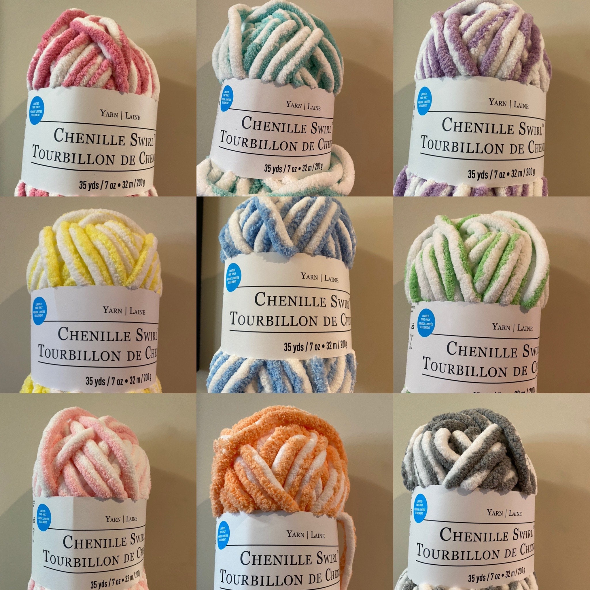 Spring Chenille™ Yarn by Loops & Threads® 