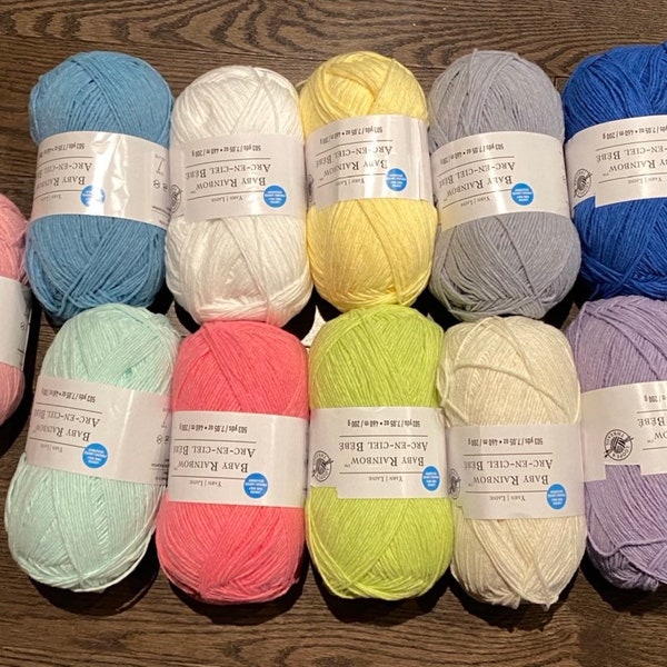 Baby Rainbow™ Yarn by Loops & Threads®