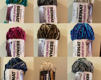 Bernat Crushed Velvet Yarn 300g