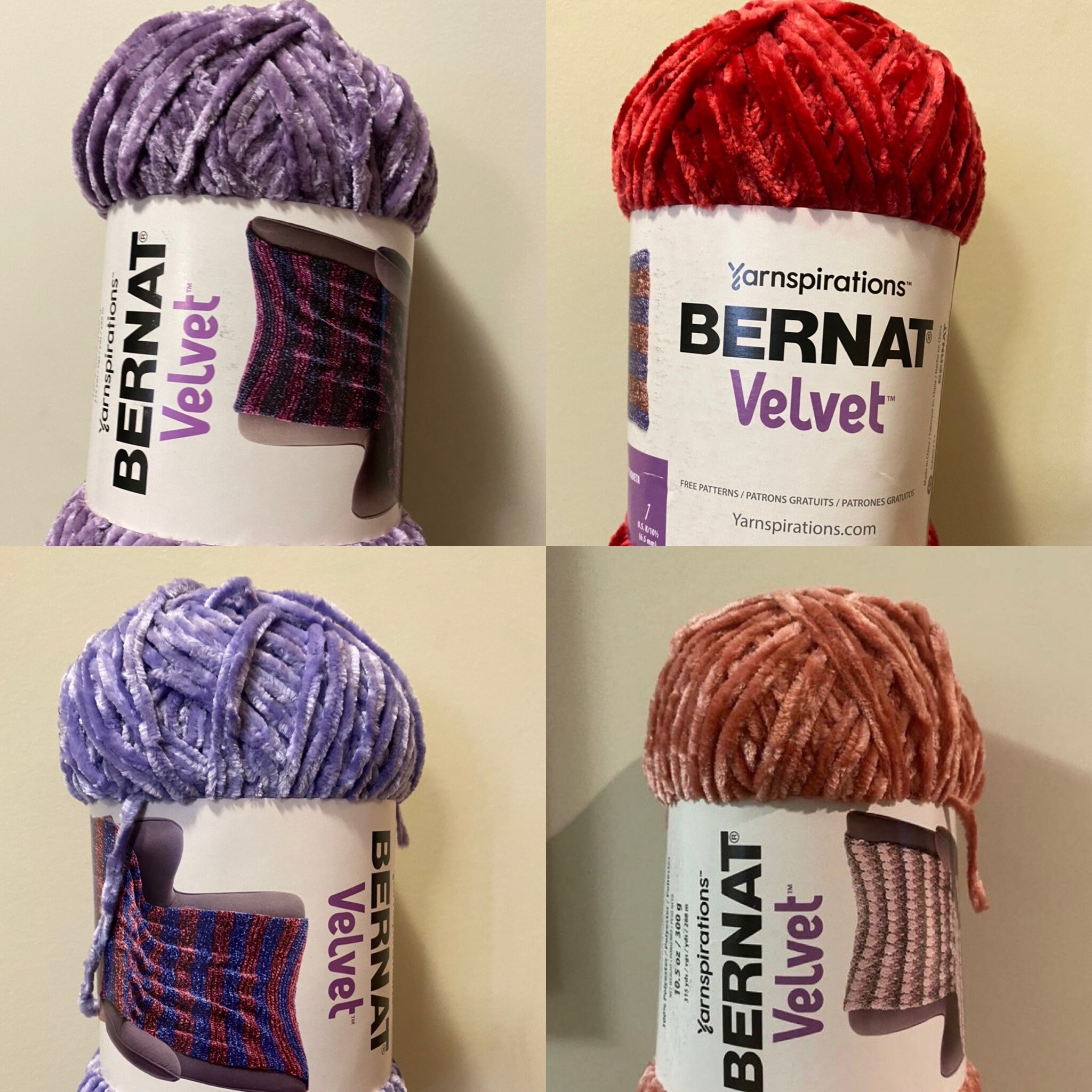 Bernat Velvet Yarn Etsy