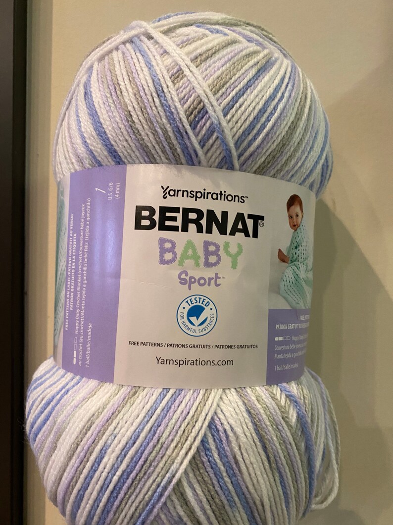 Bernat Baby Sport Ombre 280/300g Etsy