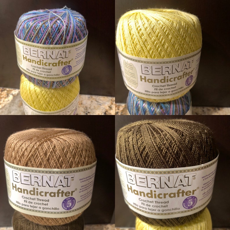 Bernat Handicrafter Crochet Thread | Etsy