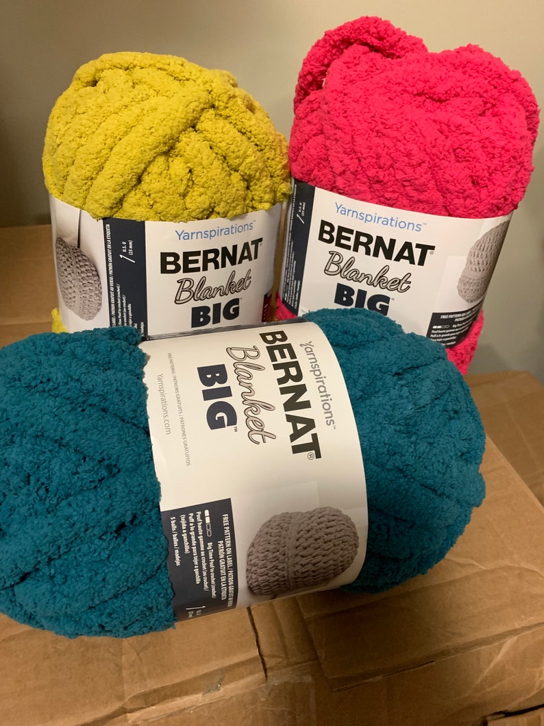 Bernat Blanket Big Etsy