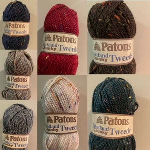 Patons Shetland tweeds