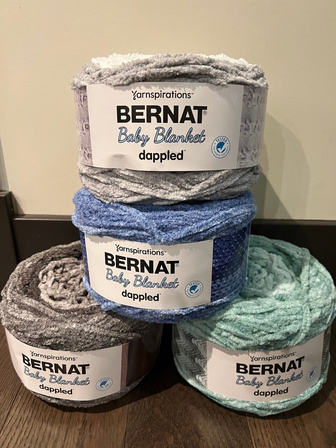 Bernat Baby Blanket Dappled