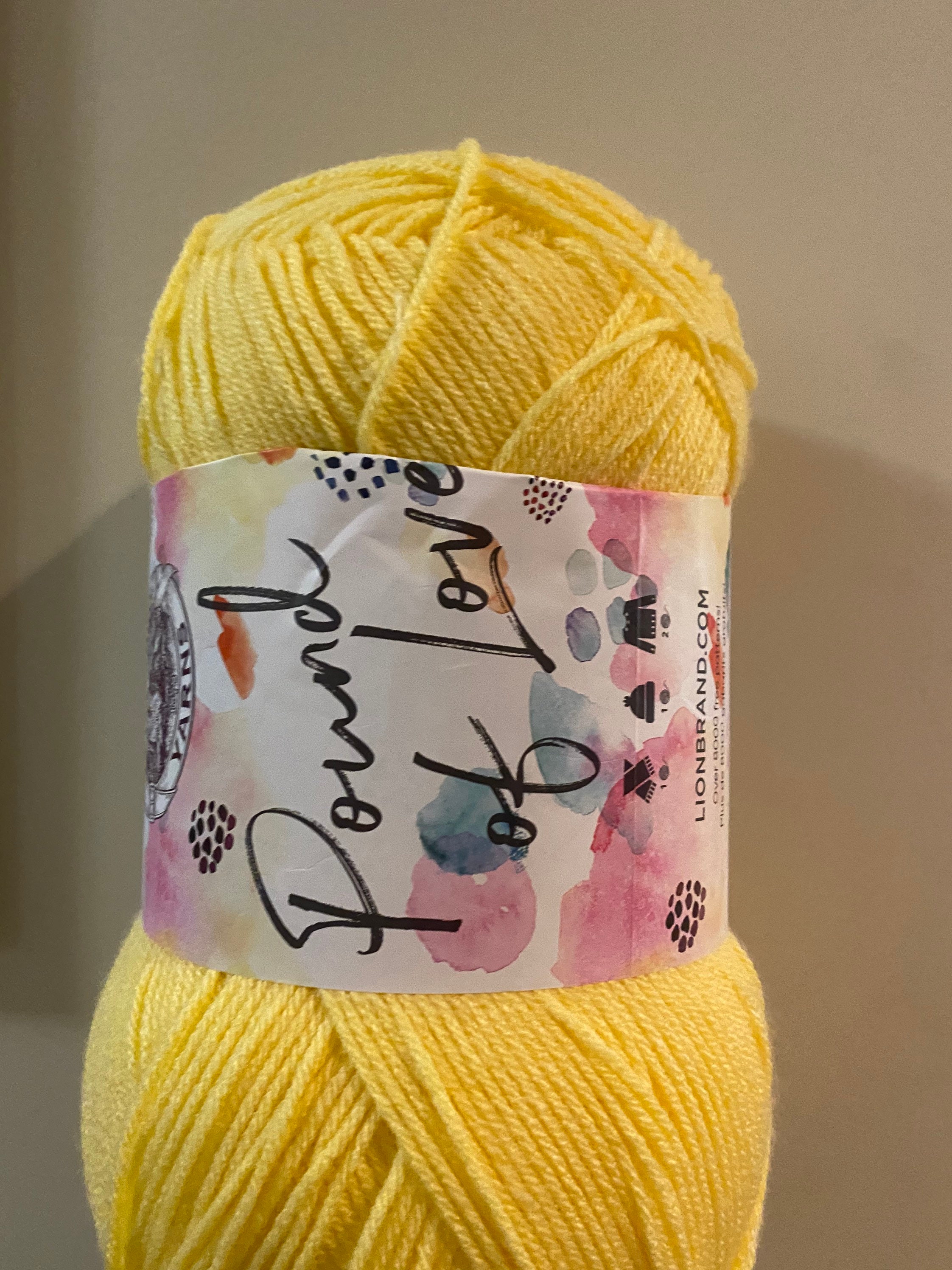 Lion Brand Pound of Love Baby Yarn - Honey Bee