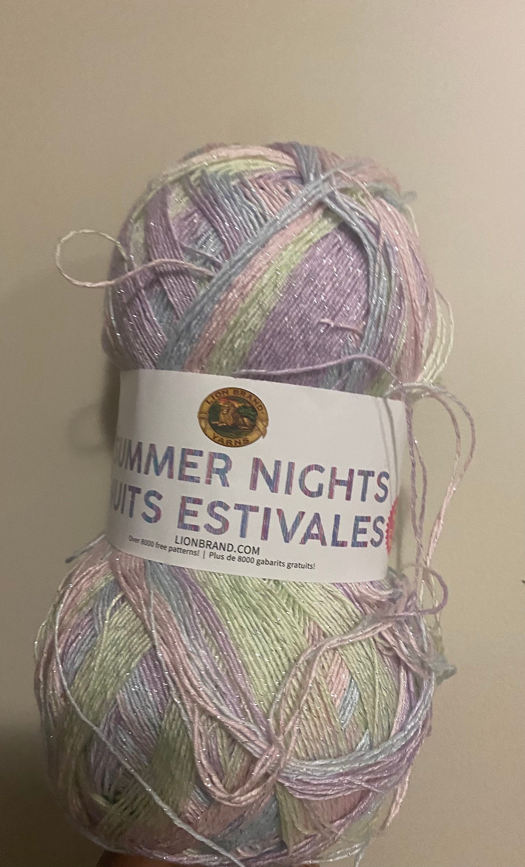 Lion Brand Yarn Summer Nights Bundle Paradise - Fine Yarn - NEW #a