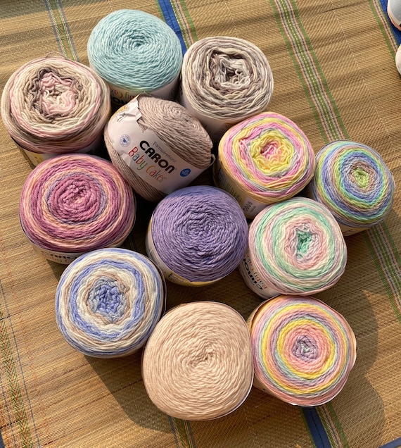 Yarnspirations Caron Baby Cakes Yarn - Pool Party - 8.5 oz