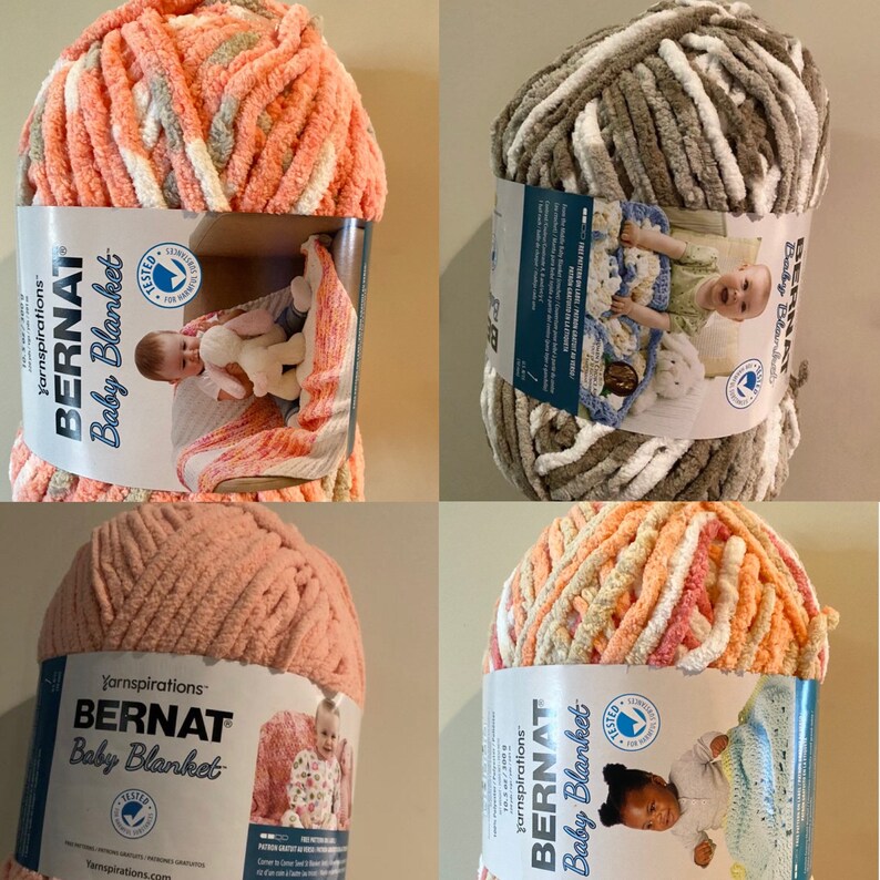 Bernat Baby Blanket Yarn Etsy Canada