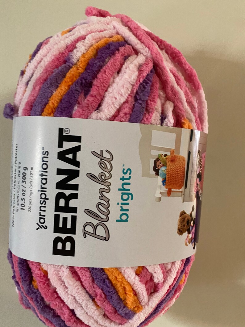 Bernat Blanket Brights Yarn 300g Etsy