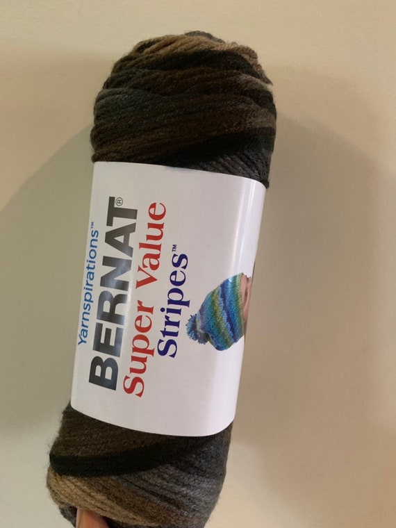 Bernat Super Value Big Stripes Yarn - Discontinued Shades