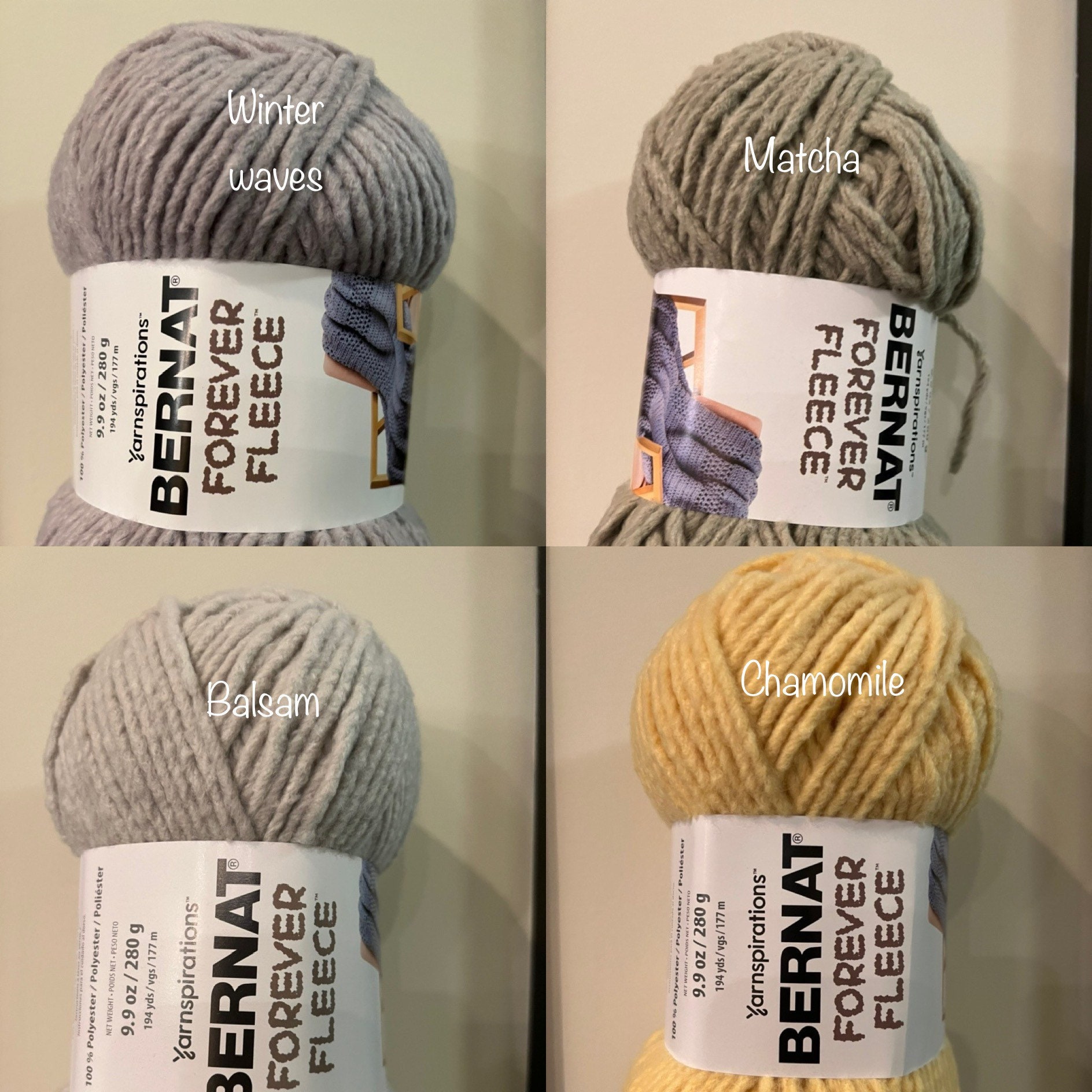 Bernat Forever Fleece Yarn 280g -  Denmark