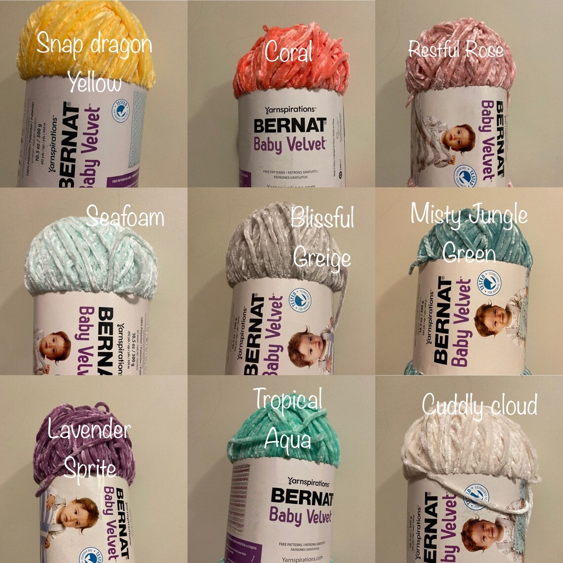 Bernat Baby Velvet yarn 300g Etsy