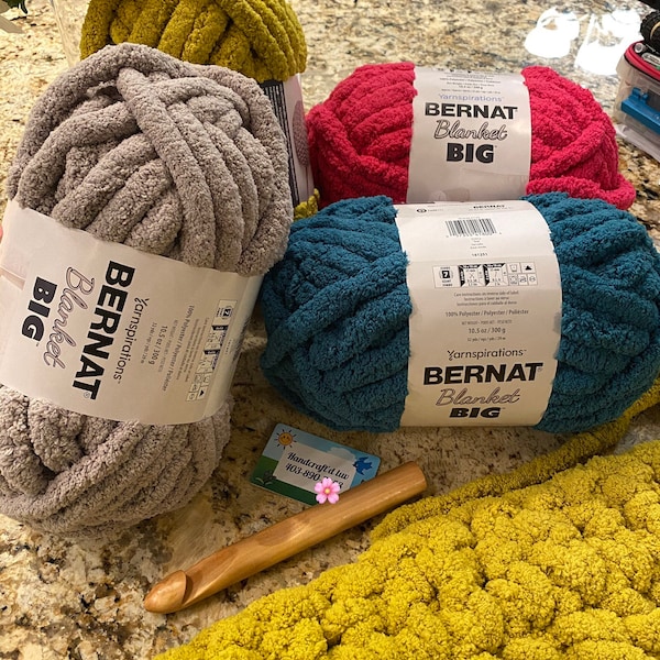 Bernat Blanket Yarn Etsy