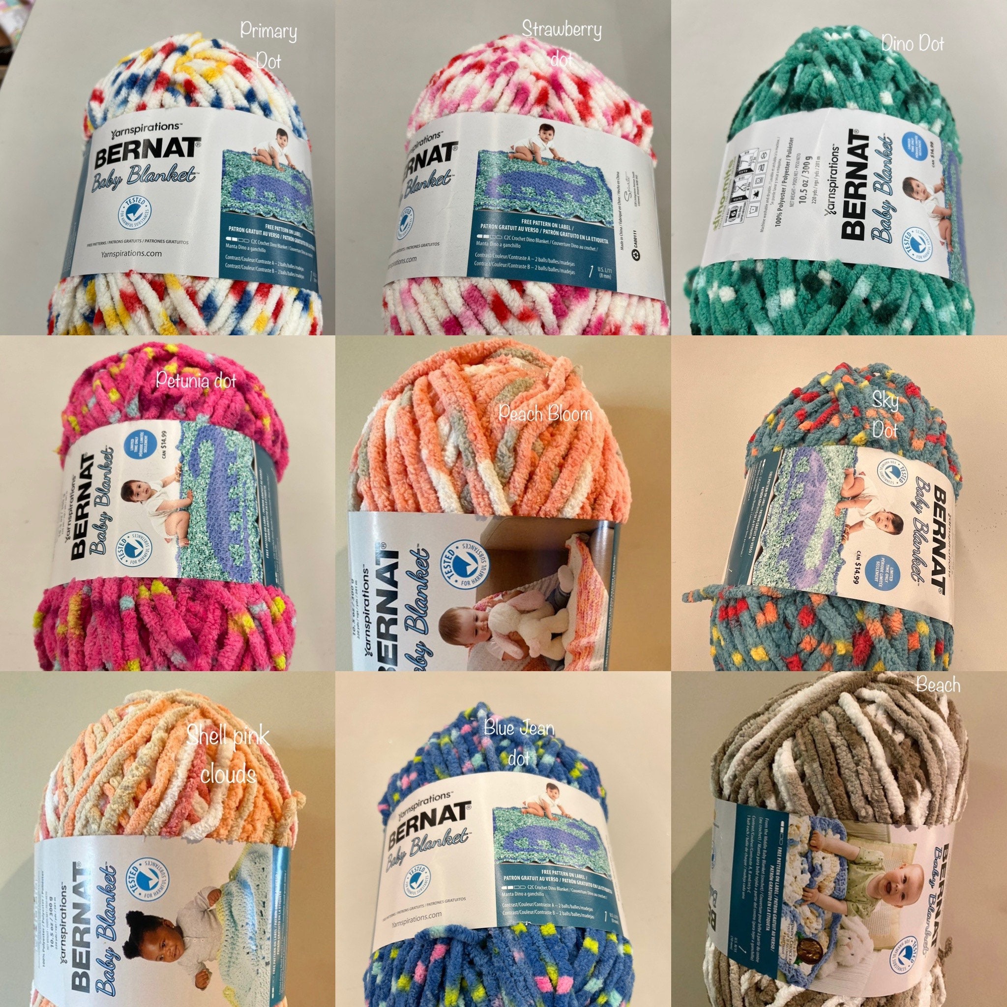 Bernat Baby Blanket Yarn-Peachy, 1 count - Pick 'n Save
