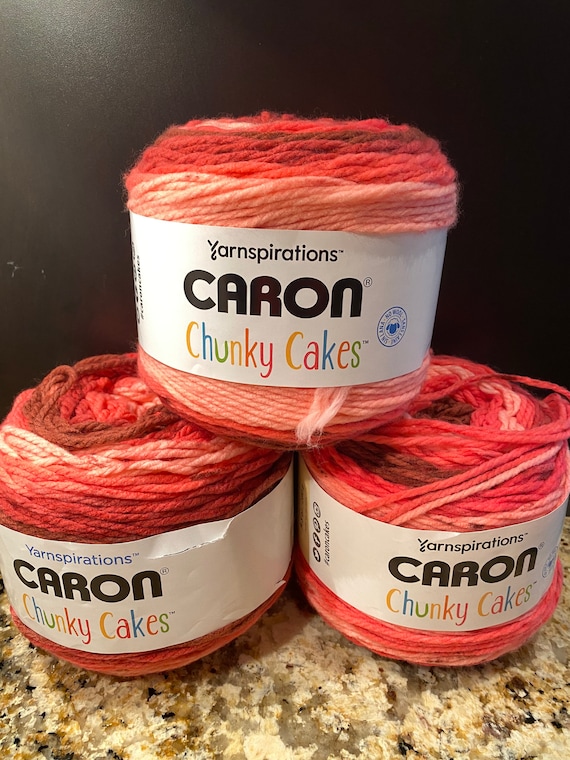 CARON CHUNKY CAKES, YARN REVIEW