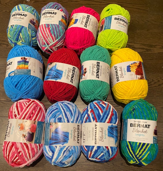 Bernat Blanket Brights Yarn 300g 