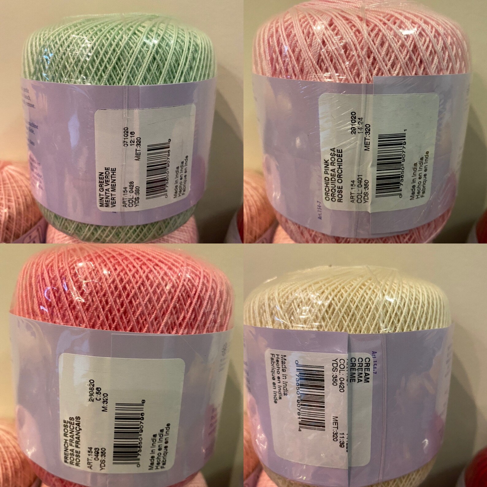 Aunt Lydia Crochet Thread Classic 10 Etsy Canada