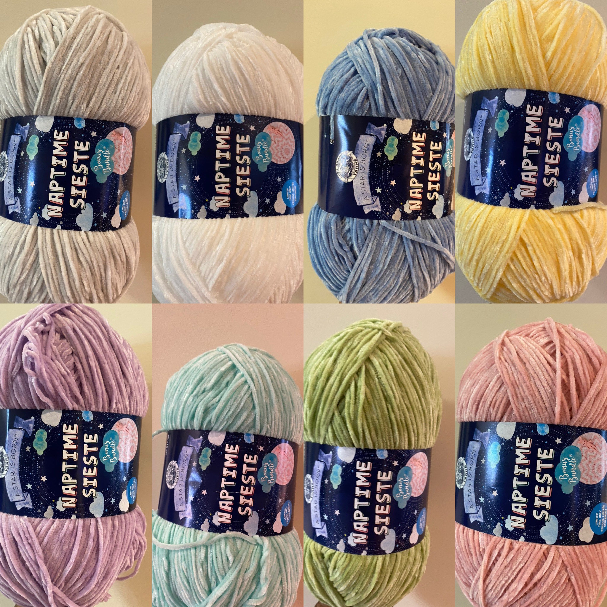 Lion Brand A Star is Born Naptime Bonus Bundle Yarn Etsy Canada