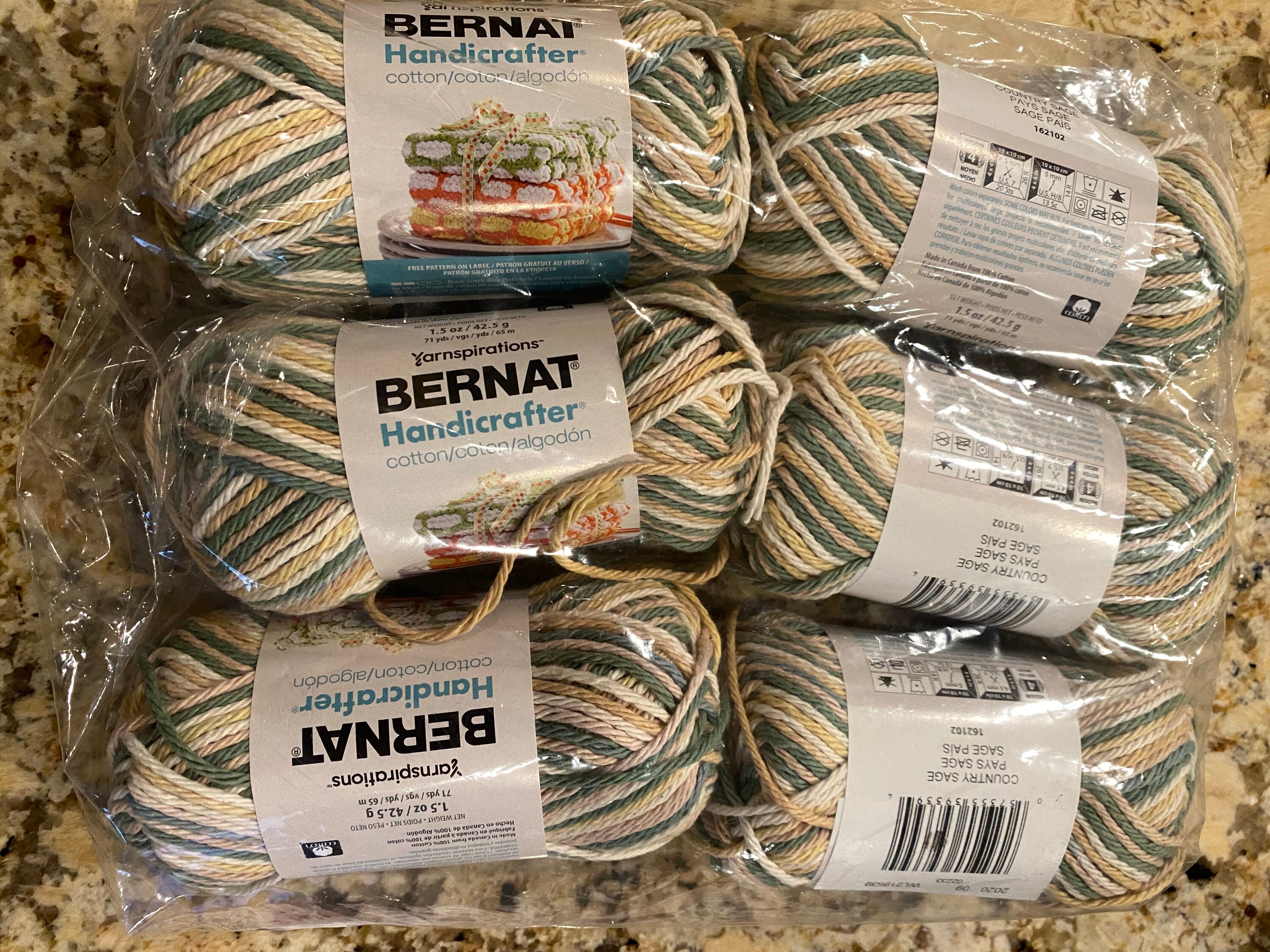 Bernat cotton yarn canada sale