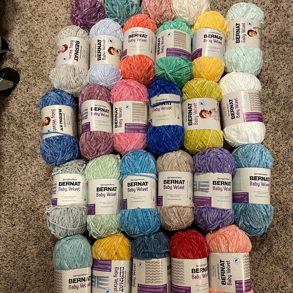 Bernat Baby Velvet yarn 300g