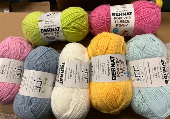 Bernat Forever Fleece Yarn Finer 280g - Etsy