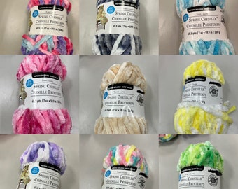 Spring Chenille™ Yarn by Loops & Threads®