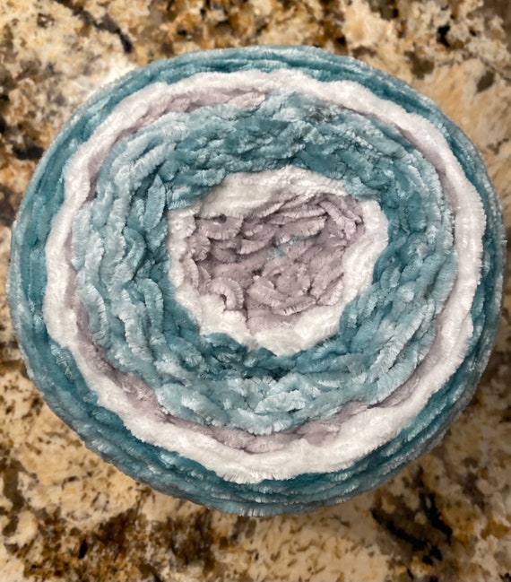 Bernat velvet stripes blanket sale
