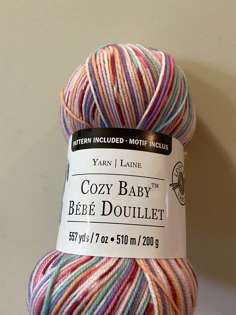Cozy Baby yarn by Loops & Threads Etsy