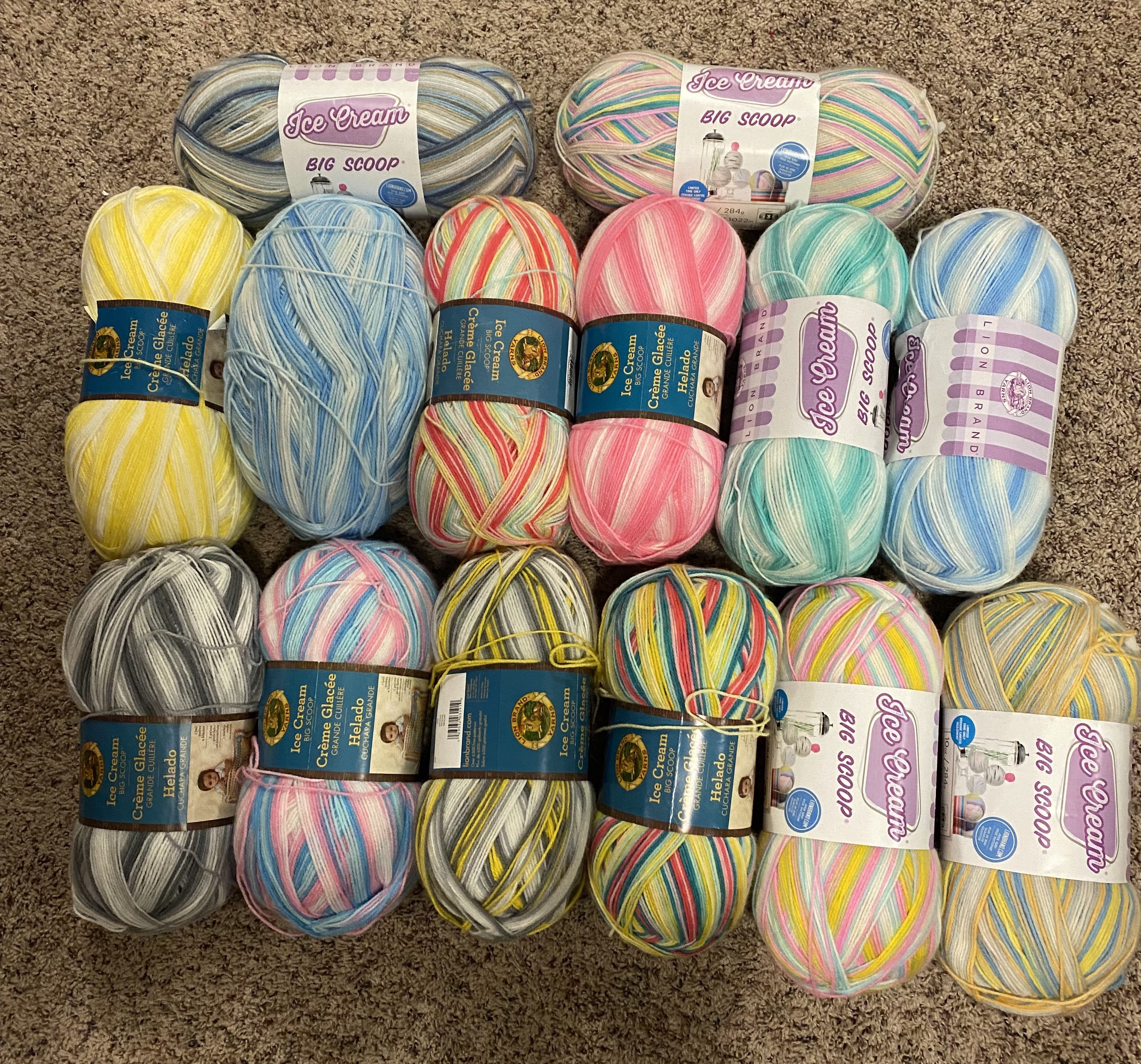 Lion Brand Ice Cream Yarn by Lion Brand