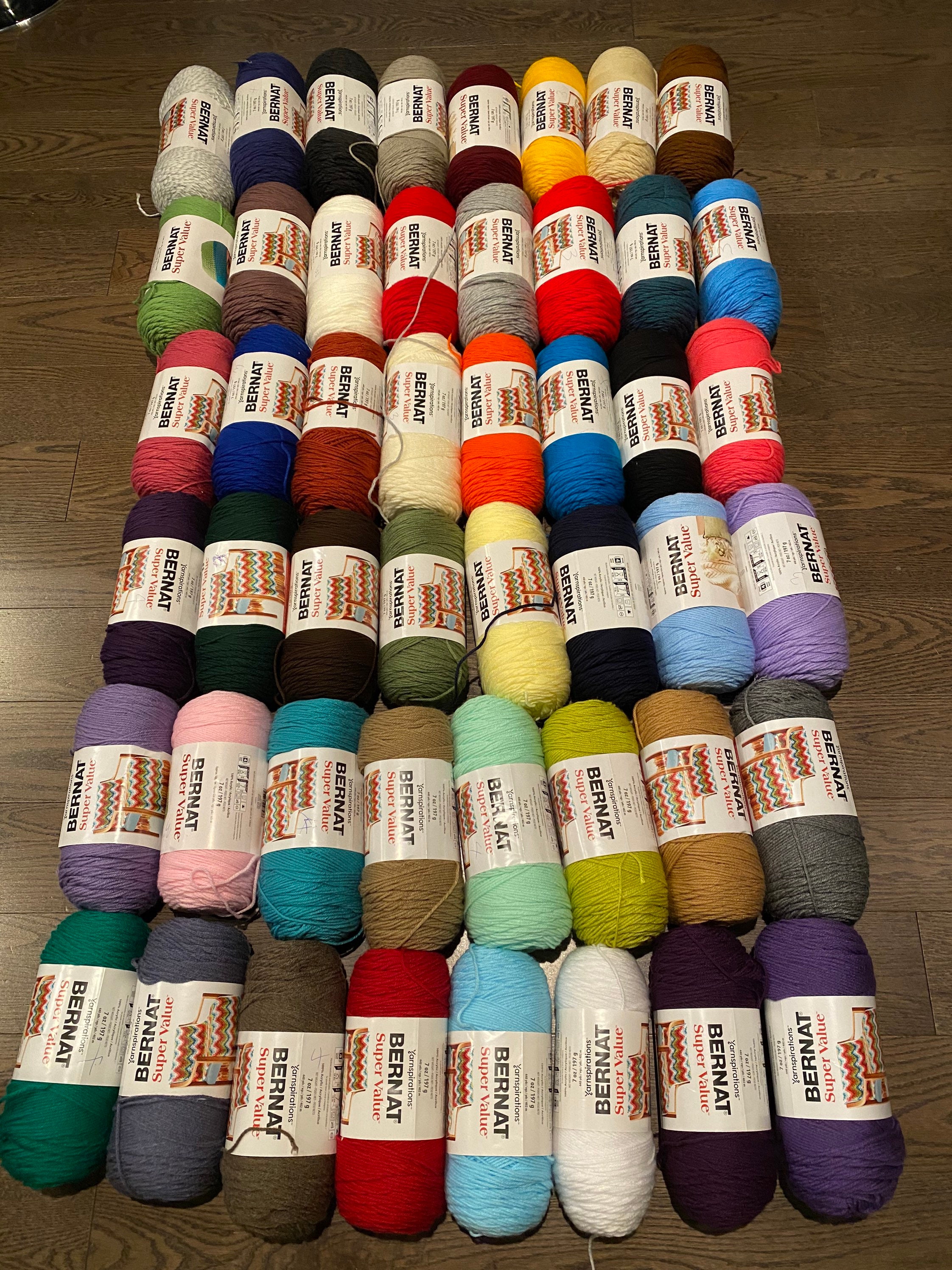 Bernat Super Value Yarn Twinkle 275 Yards 100% Acrylic 5oz / 142g