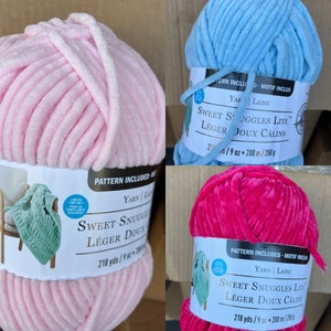 Cheapest ❤️ Sweet Snuggles Lite™ Variegated Striped Yarn by Loops &  Threads® 🧨