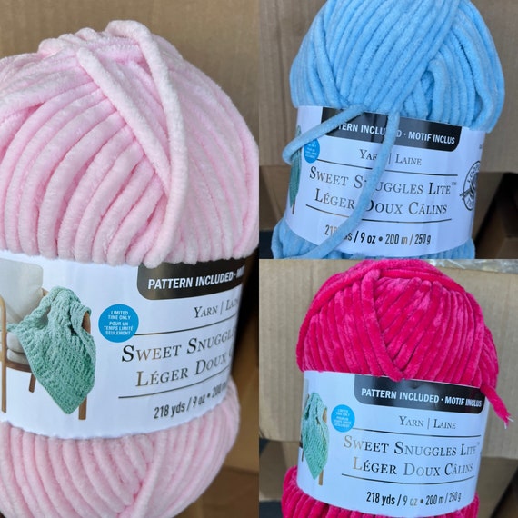 Loops and Threads Sweet Snuggles Stripes Yarn Review 