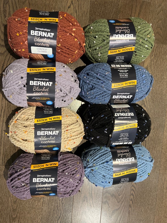 Bernat Blanket Confetti Yarn 