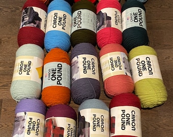 Save W/combined Shipping Caron Simply Soft Yarn 6oz/315 Yd 