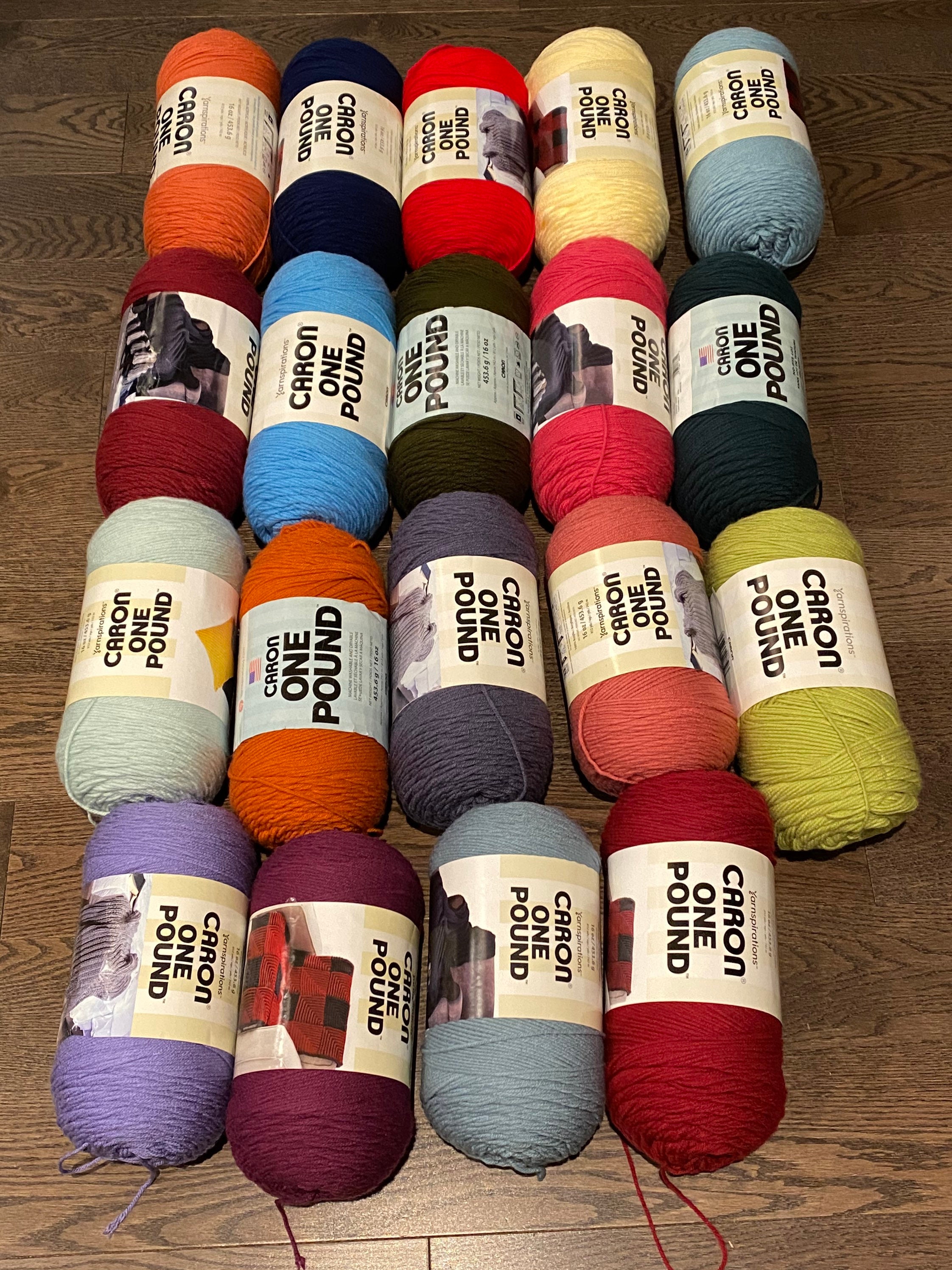 Caron One Pound Yarn Etsy UK