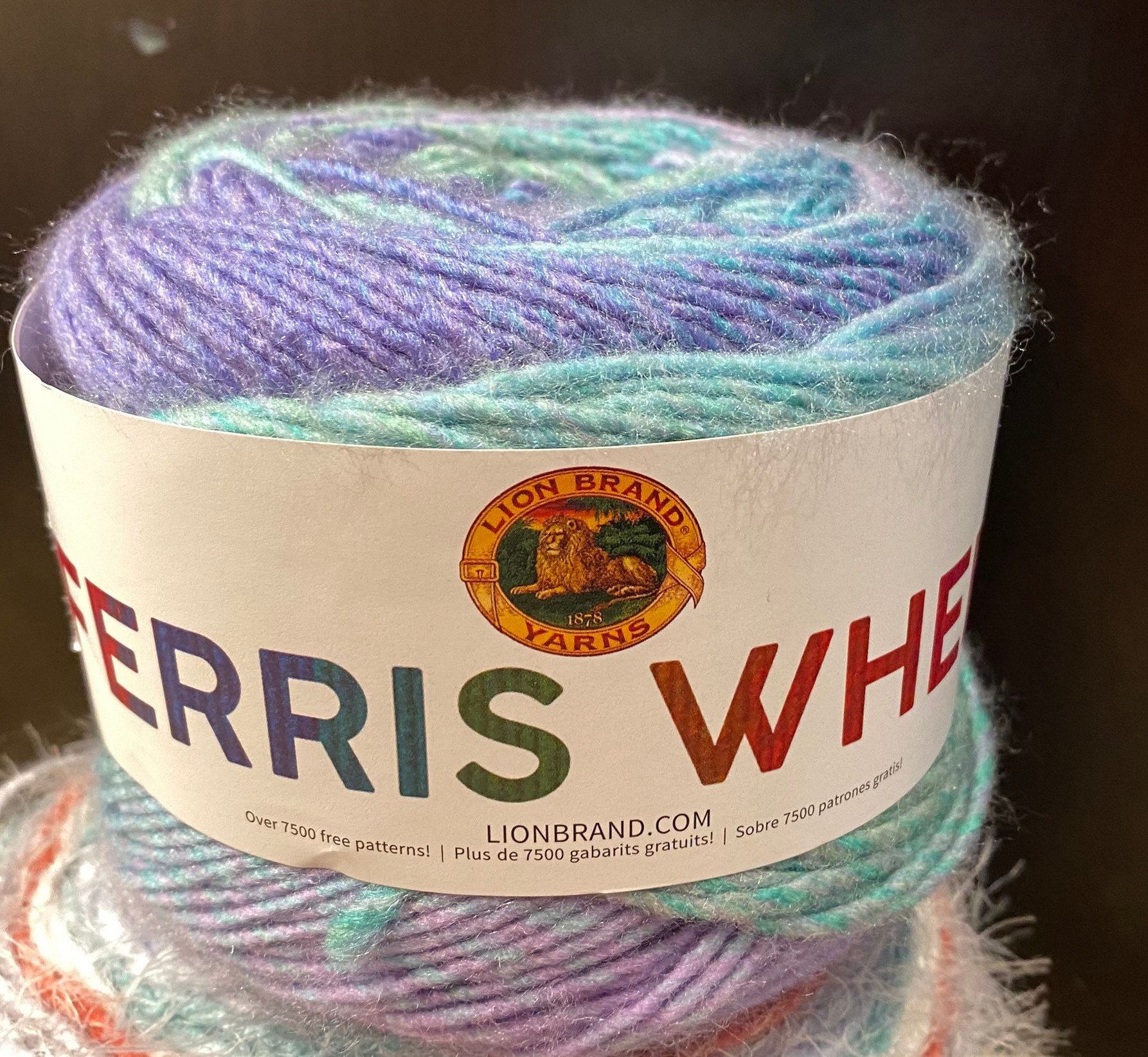 Lion Brand Ferris Wheel Yarn Etsy
