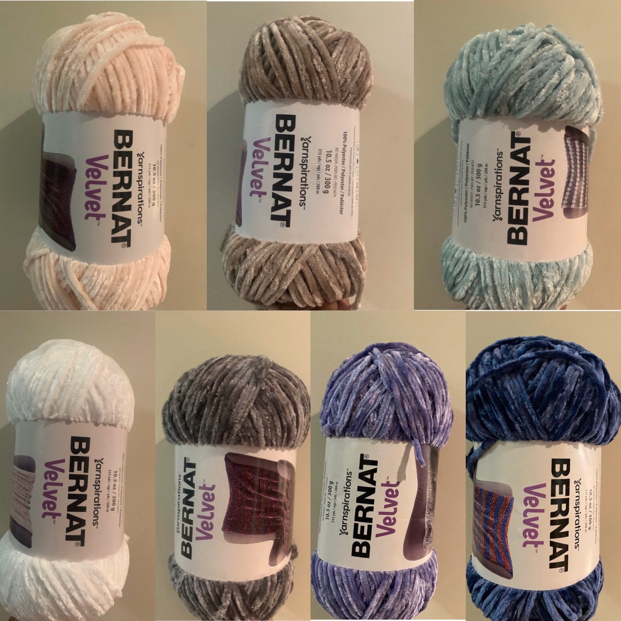 Bernat Velvet Yarn Etsy