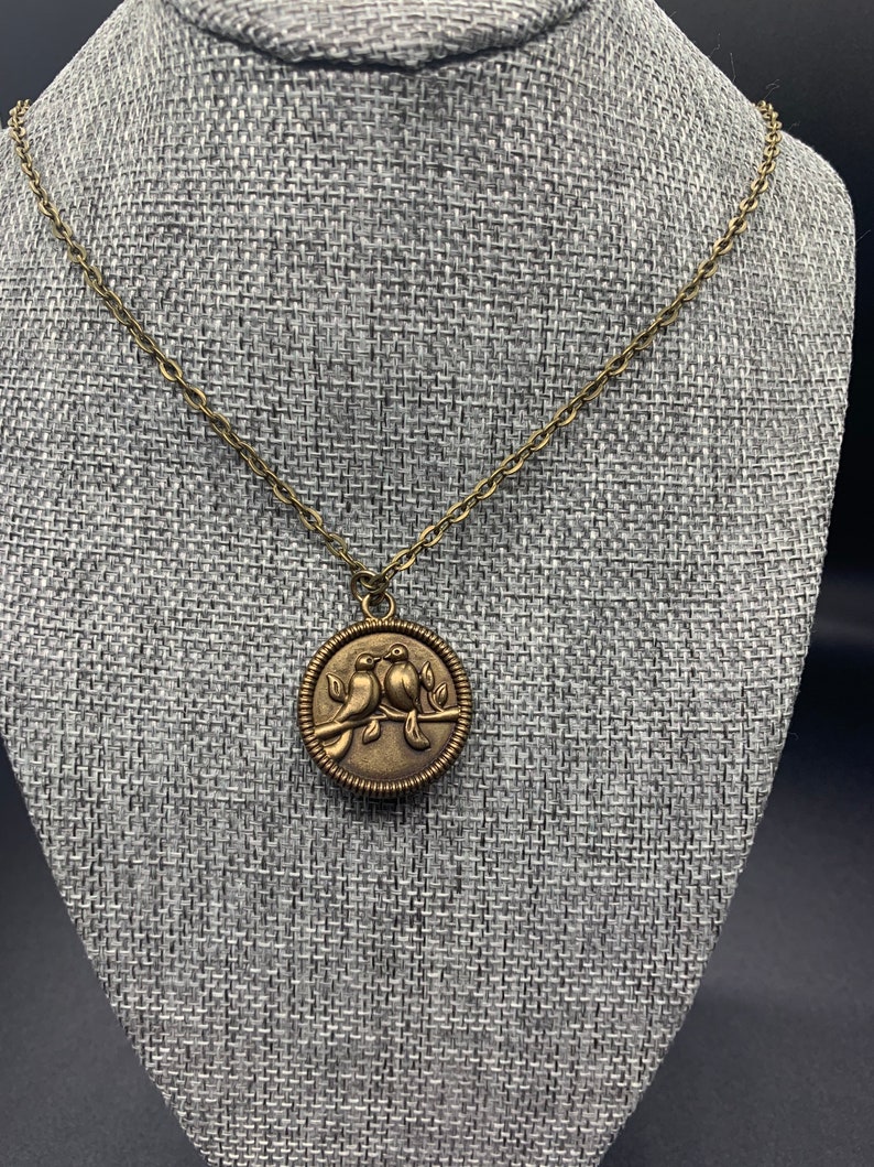 Double Sided Pendant Necklace