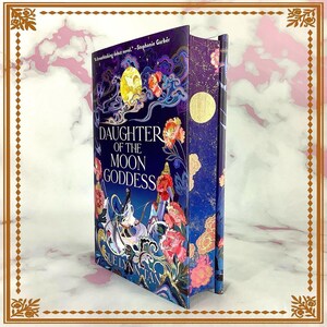 Daughter of the Moon Goddess Sprayed/stenciled Edges Preorder