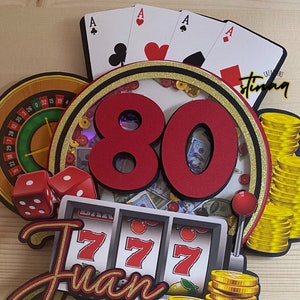 Casino Cake Topper!