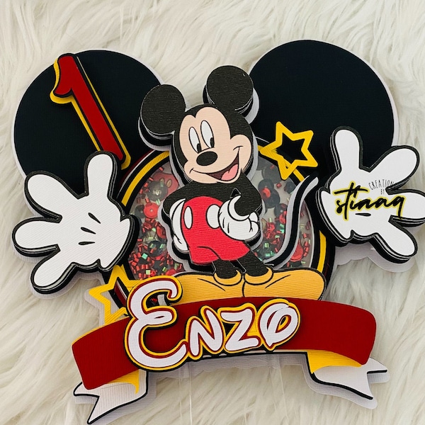 Mickey Mouse Cake Topper