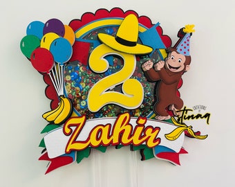 Curious George Cake Topper