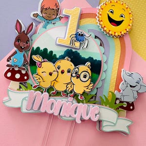 Canticos Cake Topper | Los Pollitos | Canticos Party