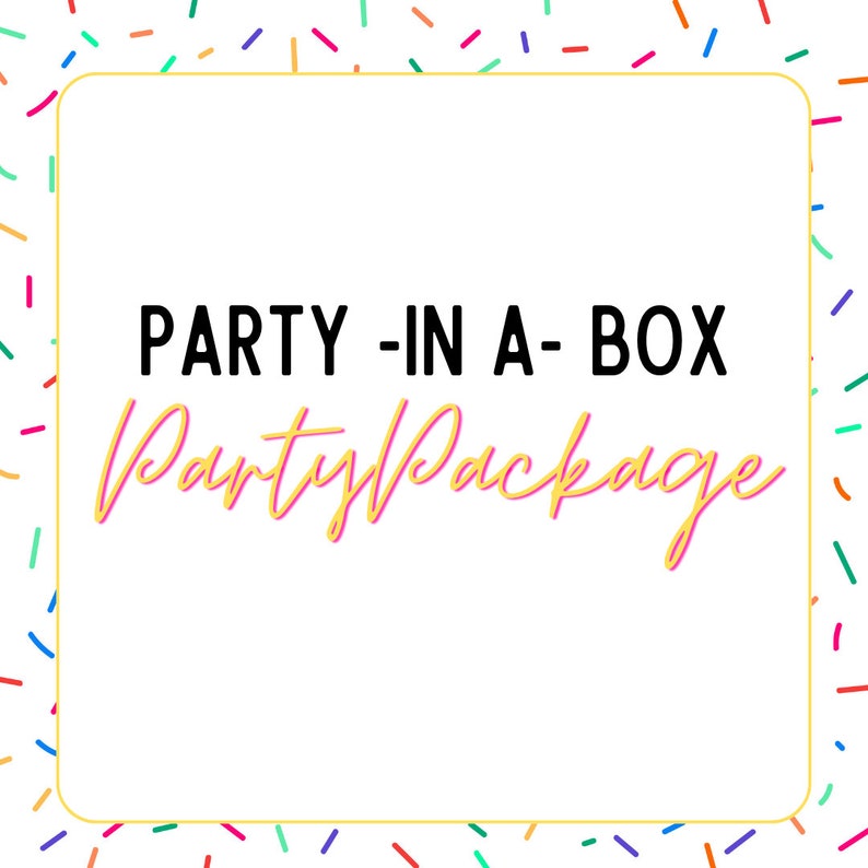 Party in a Box Party package image 1